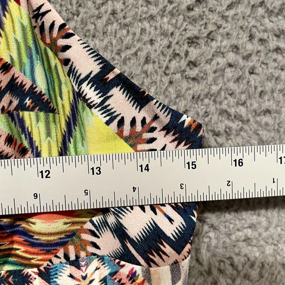 NBD X The Naven Twins Multicolor Print Mini Dress Crossover Revolve - M - Picture 3 of 10